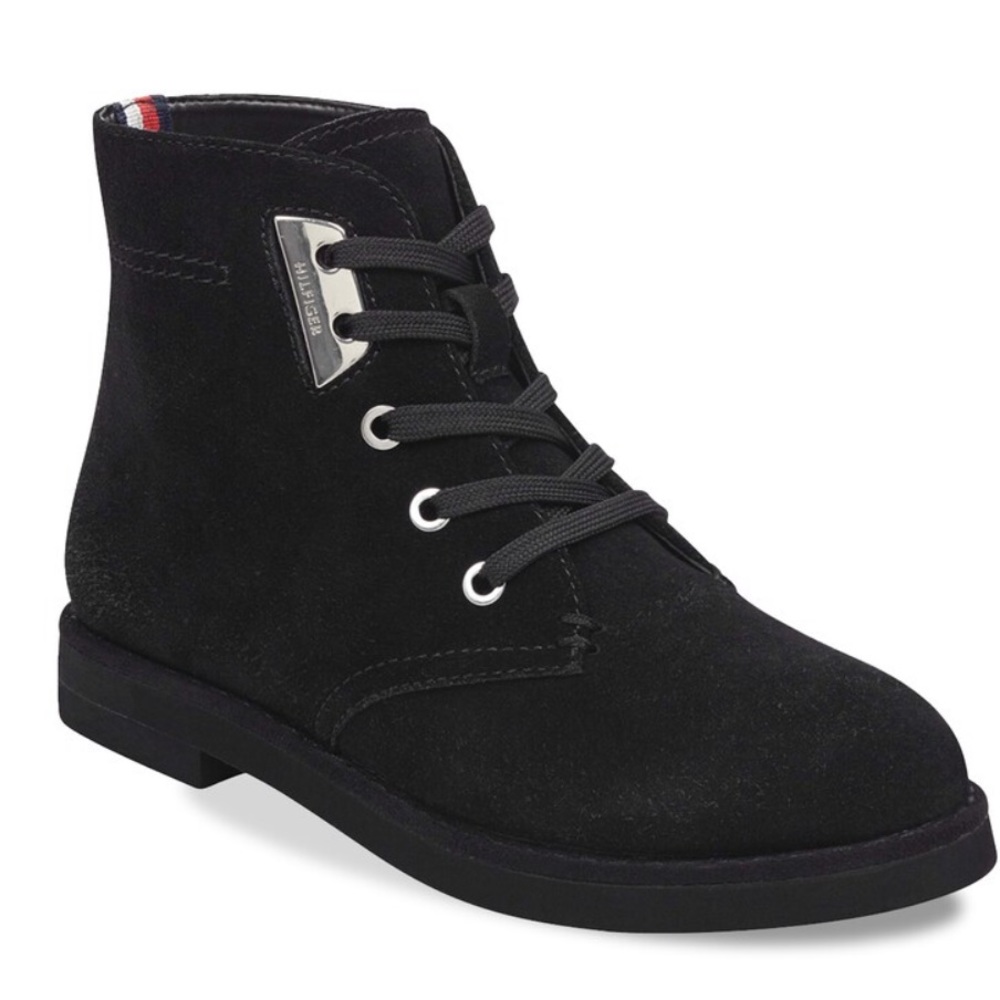 Tommy Hilfiger Suede Booties